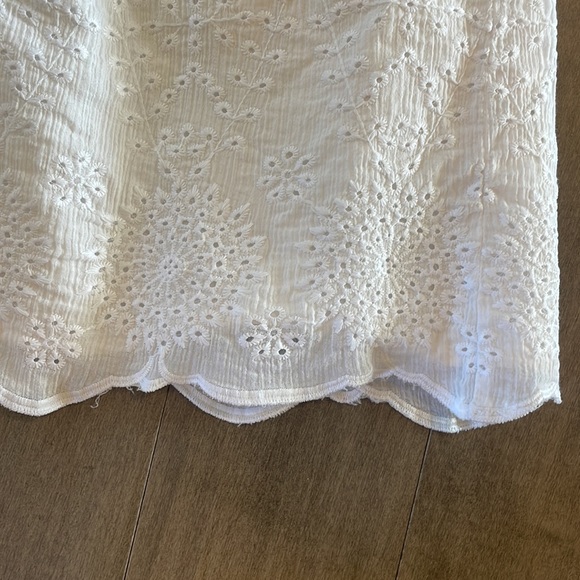 Matilda Jane Good Hart S Small White Eyelet Montrose Dress - Picture 4 of 4